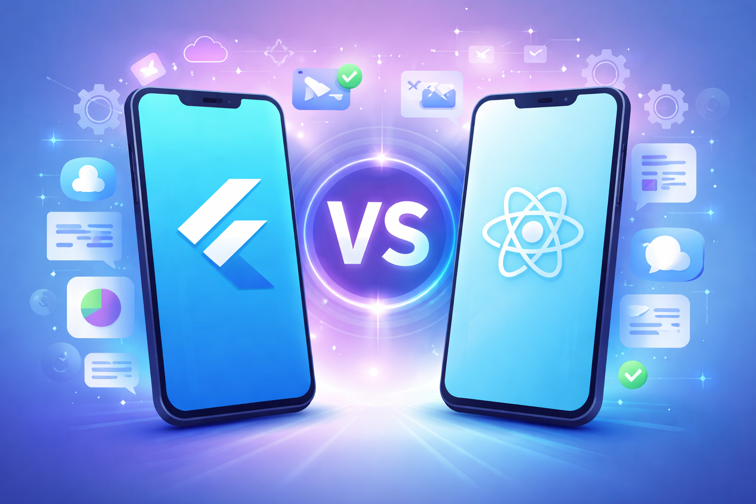 Flutter vs React native ios